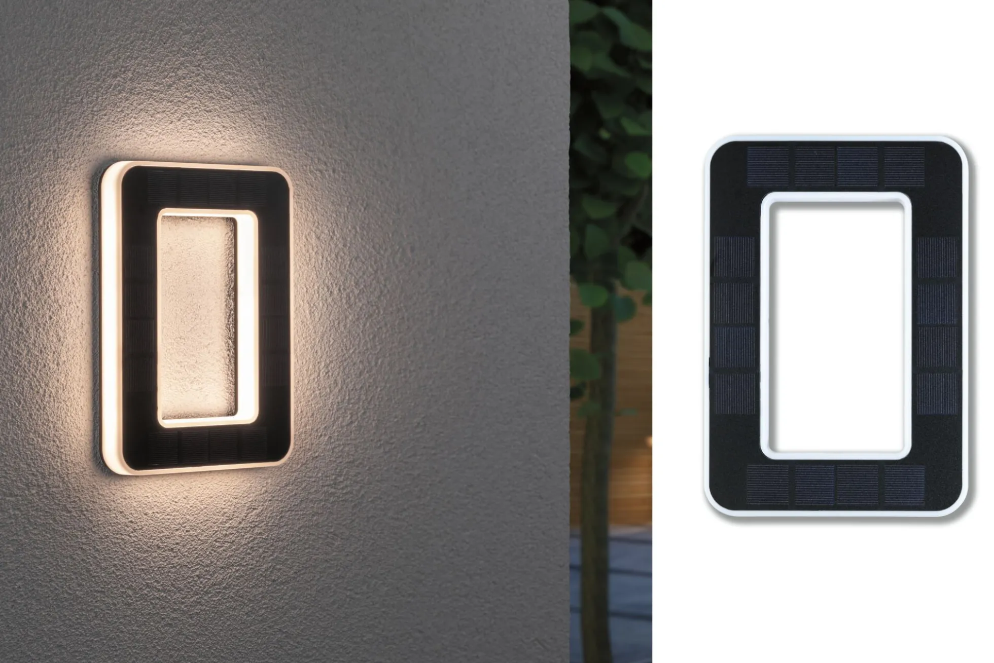 Solar LED Hausnummernleuchte - Nummer 0