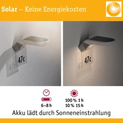 Solar LED Hausnummernleuchte - Soley Zubehör