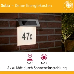 Solar LED Hausnummernleuchte - Special Line