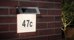 Solar LED Hausnummernleuchte - Special Line