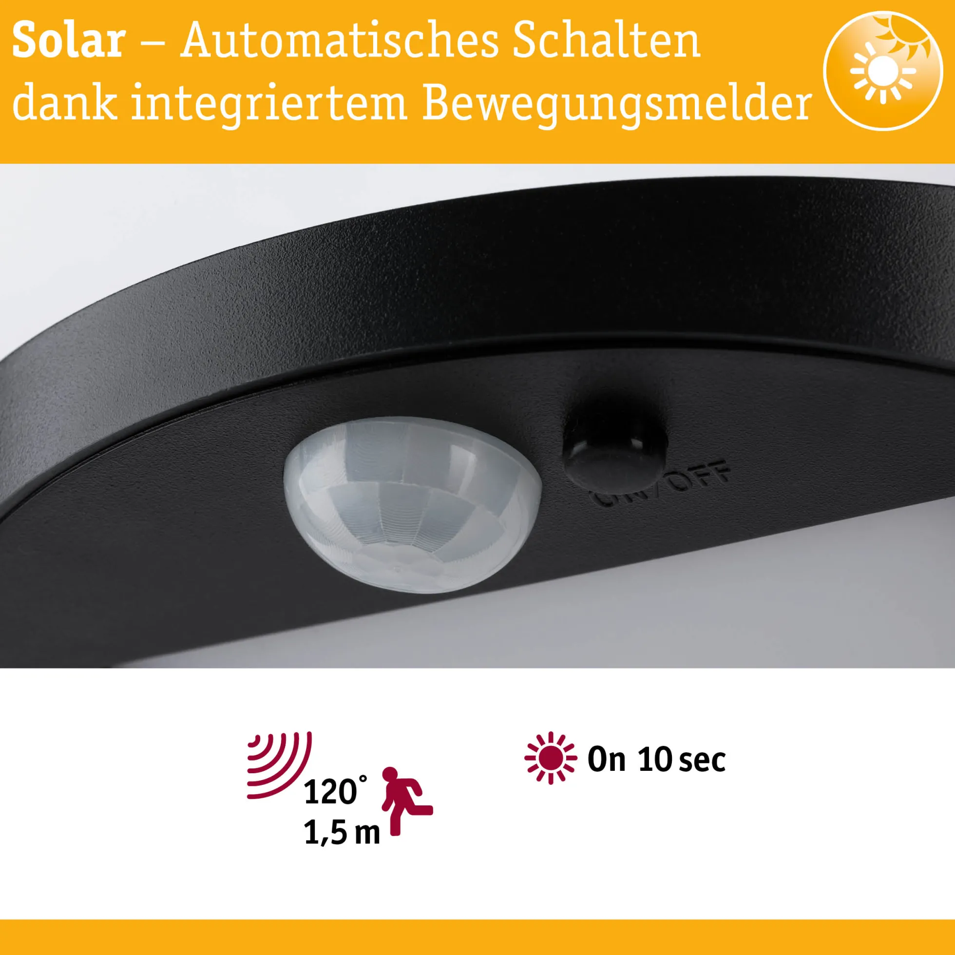 Solar LED Pollerleuchte - Ryse