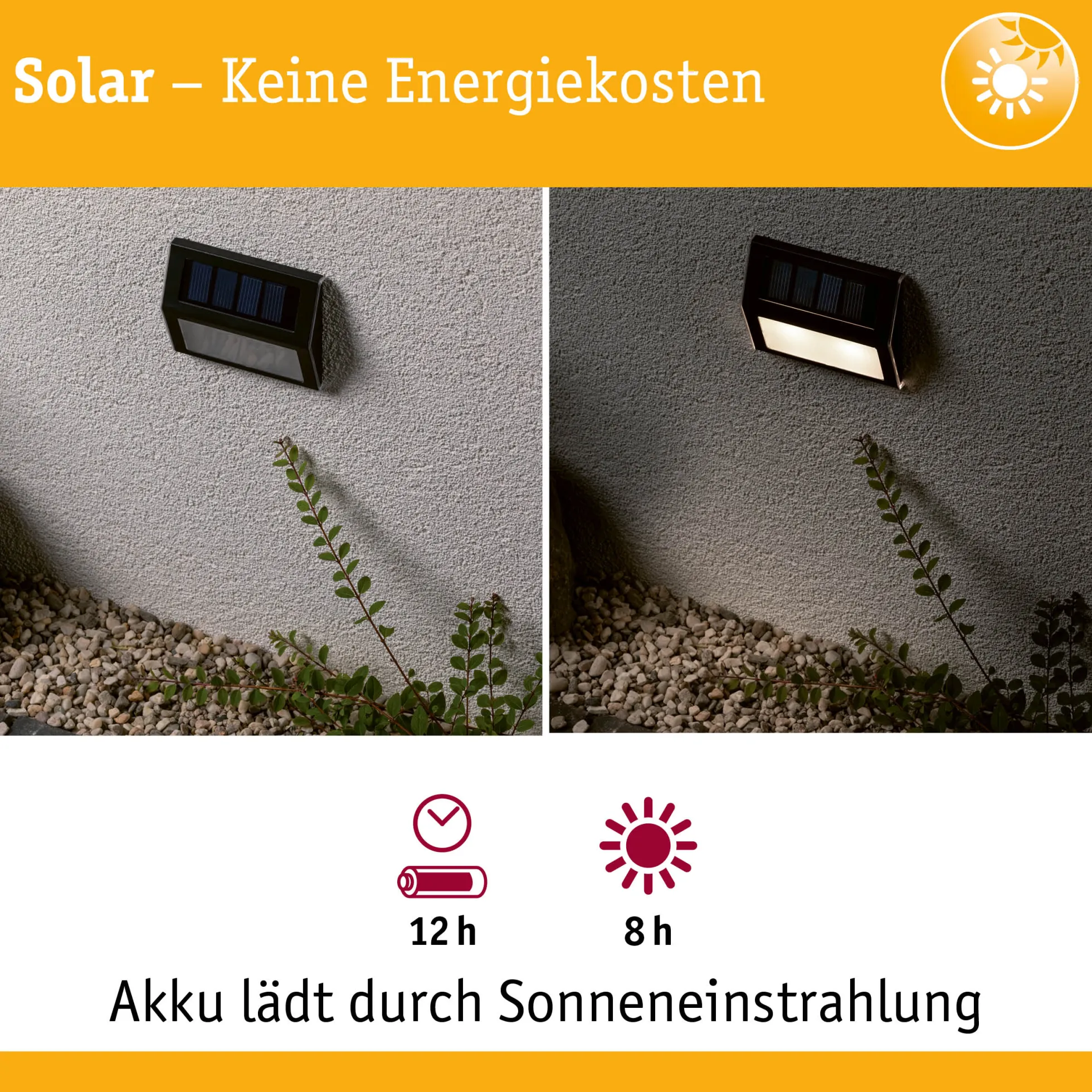 Solar LED Treppenleuchte - Dayton