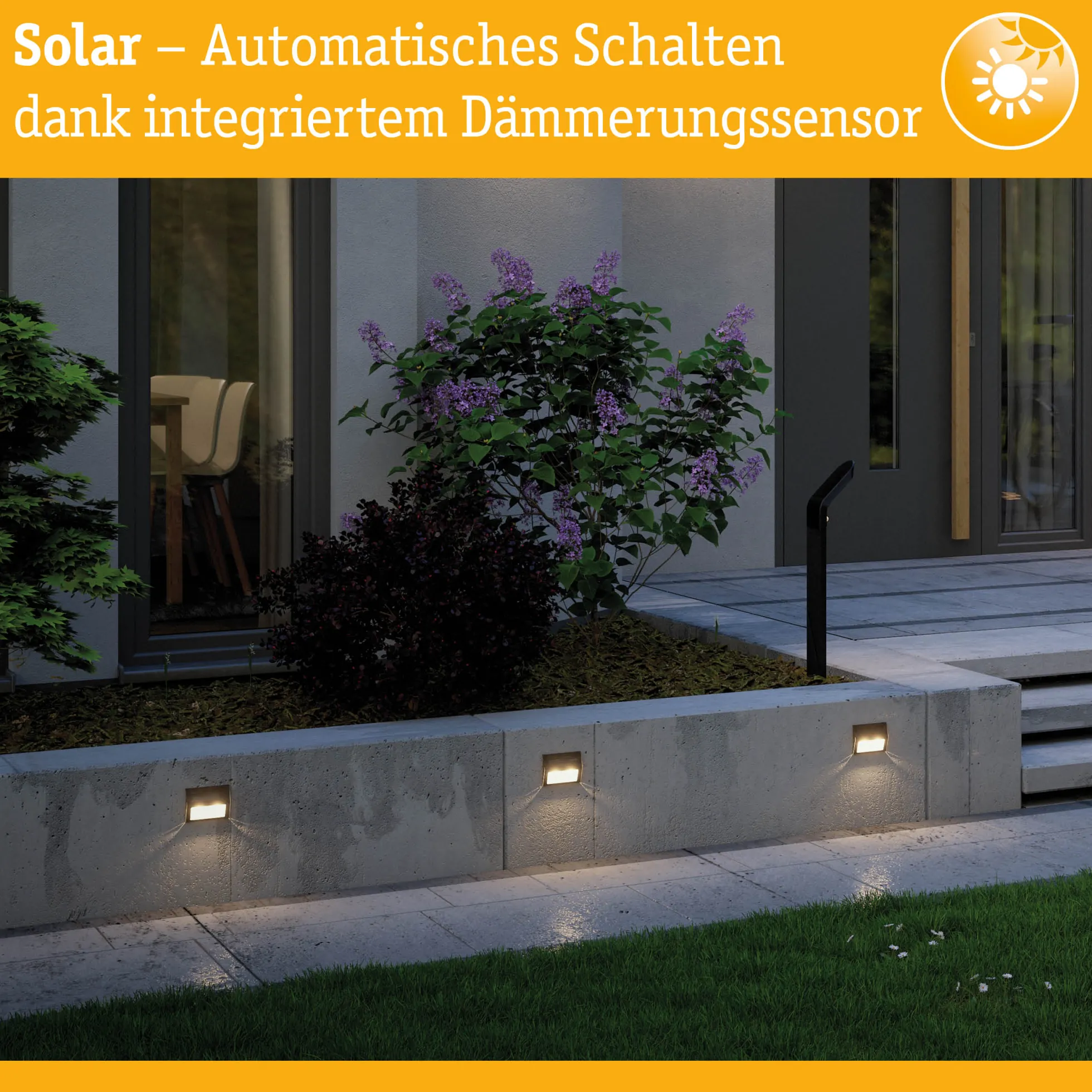 Solar LED Treppenleuchte - Dayton