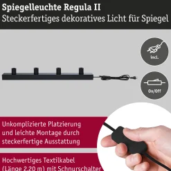 Spiegelleuchte - Regula II