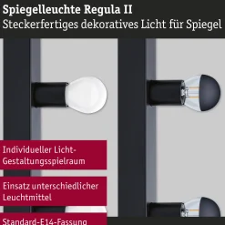 Spiegelleuchte - Regula II