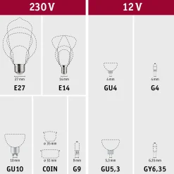 Standard 230V - LED Reflektor 1er-Set