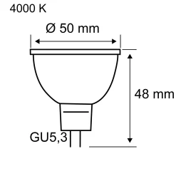 Standard 12V - LED Reflektor 1er-Set