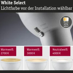 Standard 230V - LED Reflektor GU10 Dip Switch