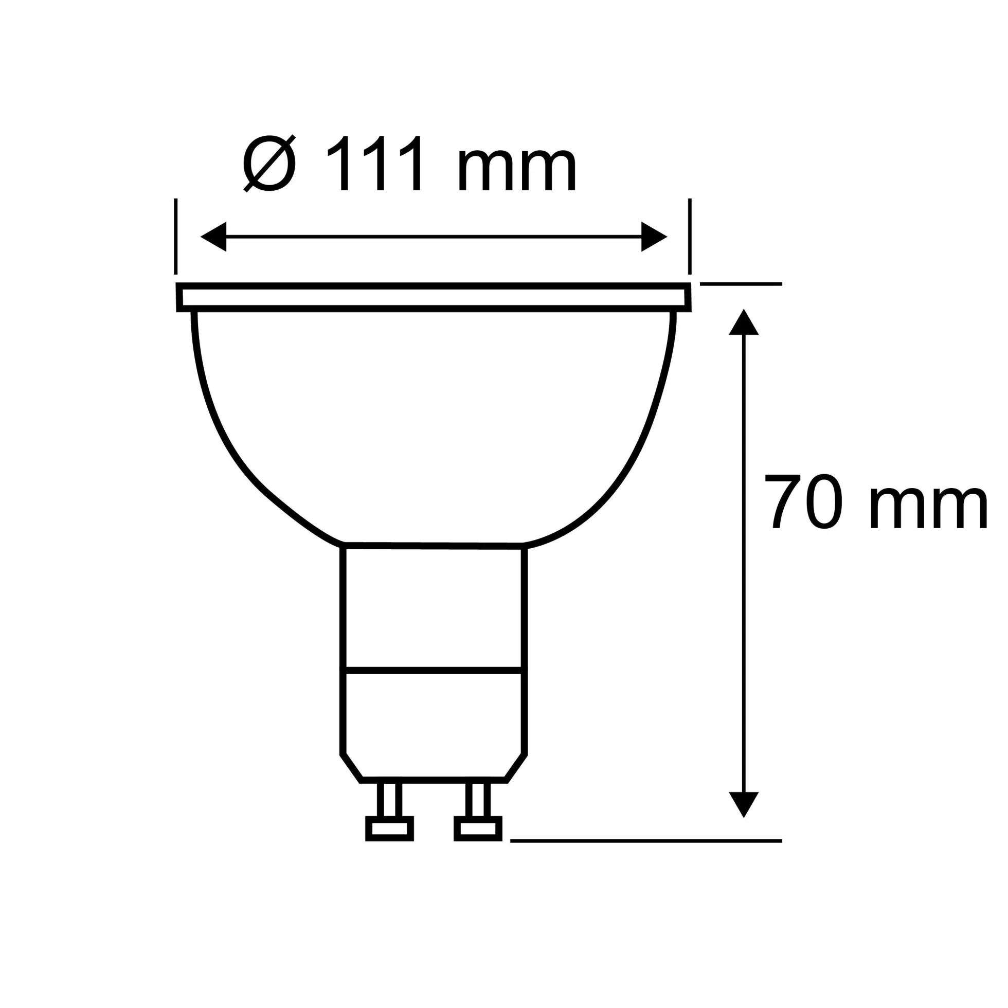 Standard 230V - LED Reflektor QPAR111 GU10