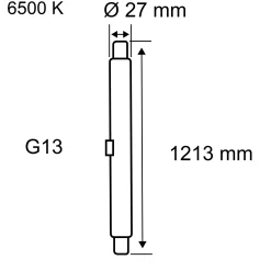 Standard 230V - LED Röhre T8 HF 1213mm