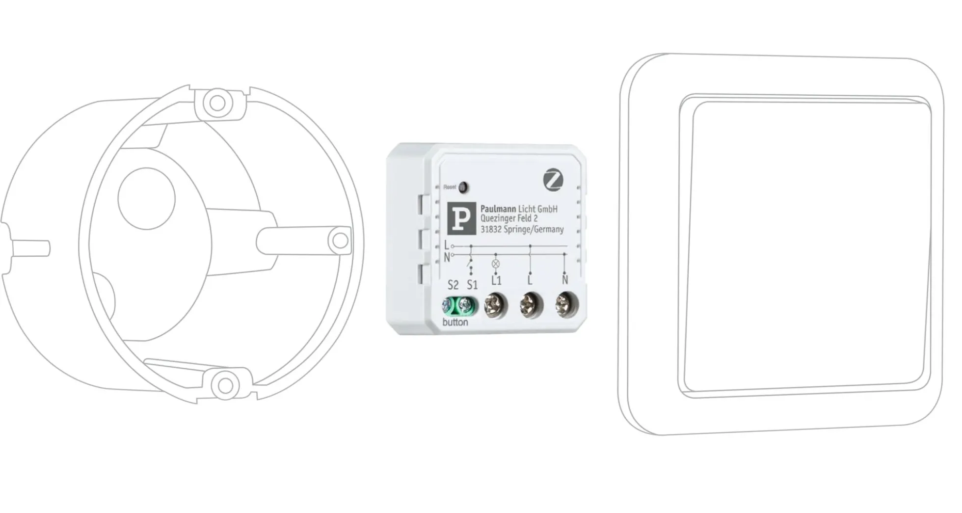 Unterputzaktor Smart Home Zigbee 3.0 - On/Off