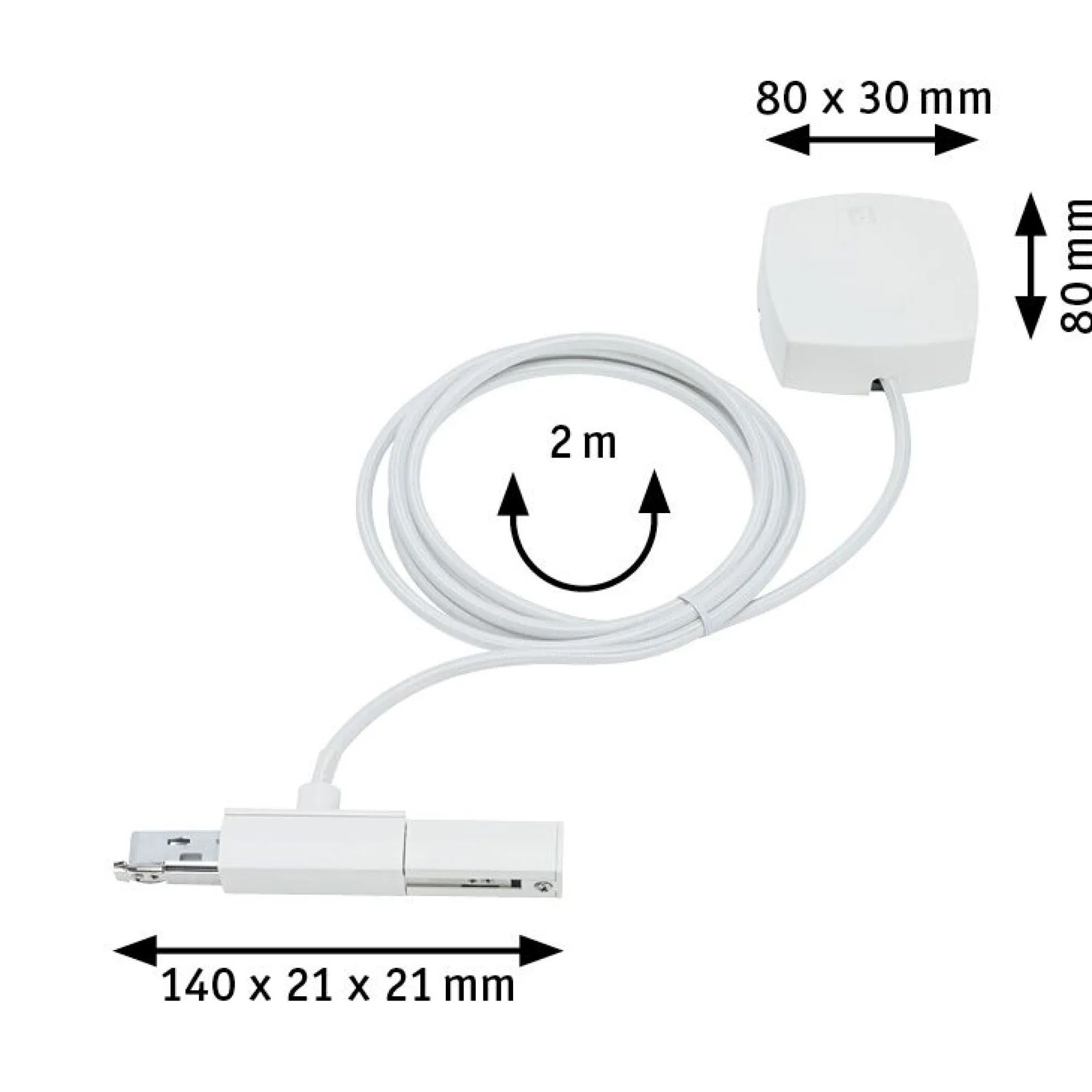 URail Einspeisung - Kabel