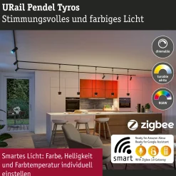 URail Pendel Smart Home Zigbee 3.0 - Tyros RGBW