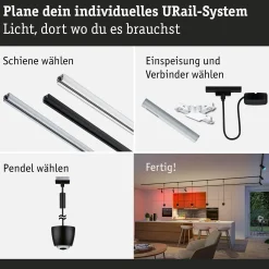 URail Pendel Smart Home Zigbee 3.0 - Tyros RGBW