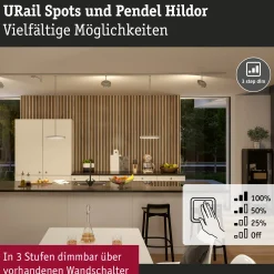 URail Pendel 3-Step-Dim - Hildor