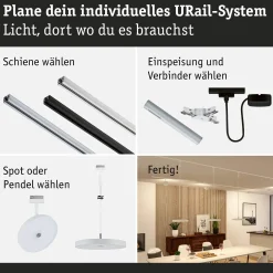 URail Pendel 3-Step-Dim - Hildor