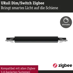 URail Schienenadapter Zigbee 3.0 - Dimm/Switch