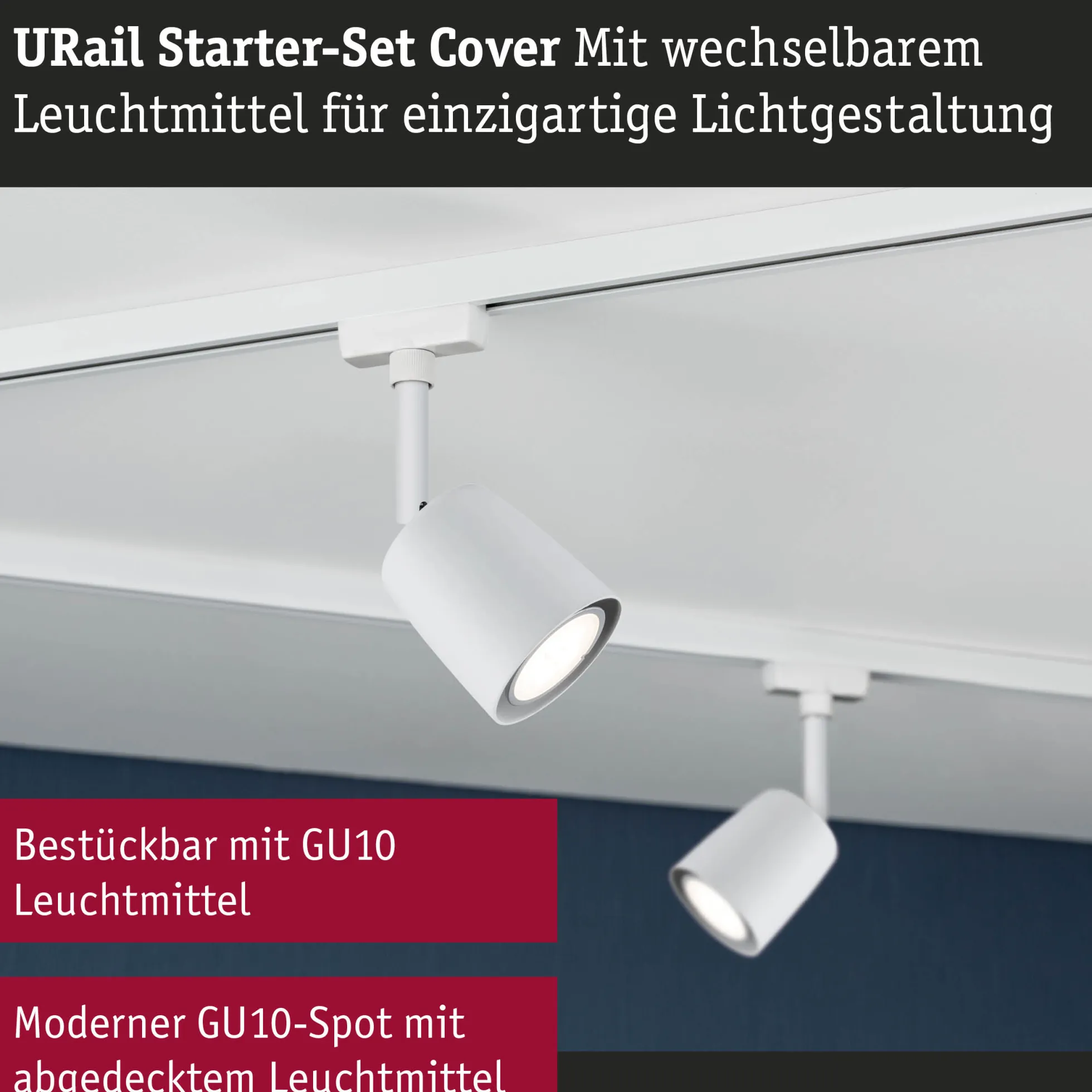 URail Schienenspot - Cover Starterset