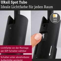 URail Schienenspot - Tubo Einzelspot