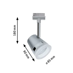 URail Schienenspot Smart Home Zigbee 3.0 - Cone Einzelspot inkl. Tunable White Leuchtmittel