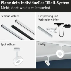 URail Schienenspot 3-Step-Dim - Circle