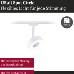 URail Schienenspot 3-Step-Dim - Circle
