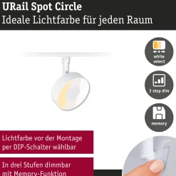 URail Schienenspot 3-Step-Dim - Circle