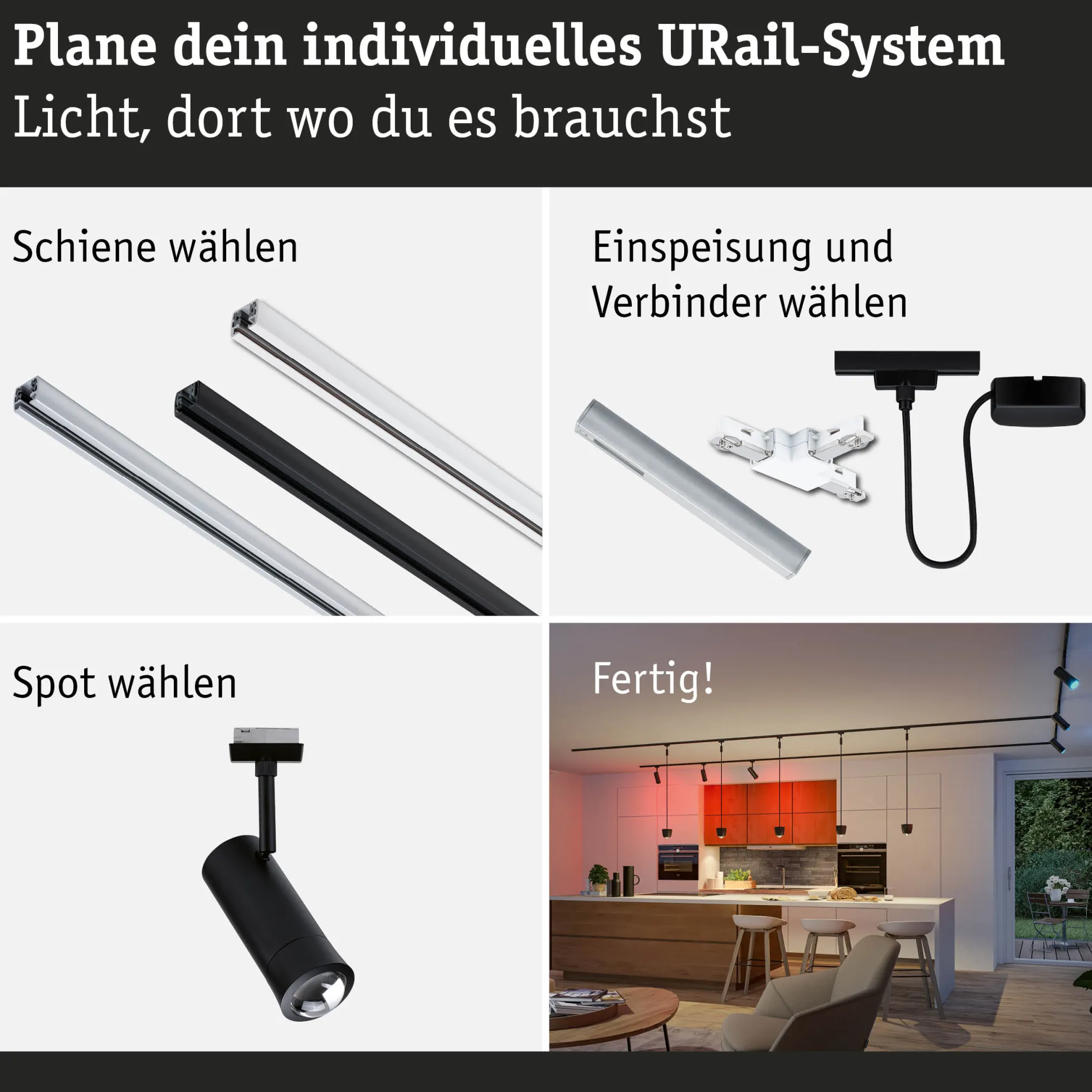 URail Spot Smart Home Zigbee 3.0 - Tarie RGBW