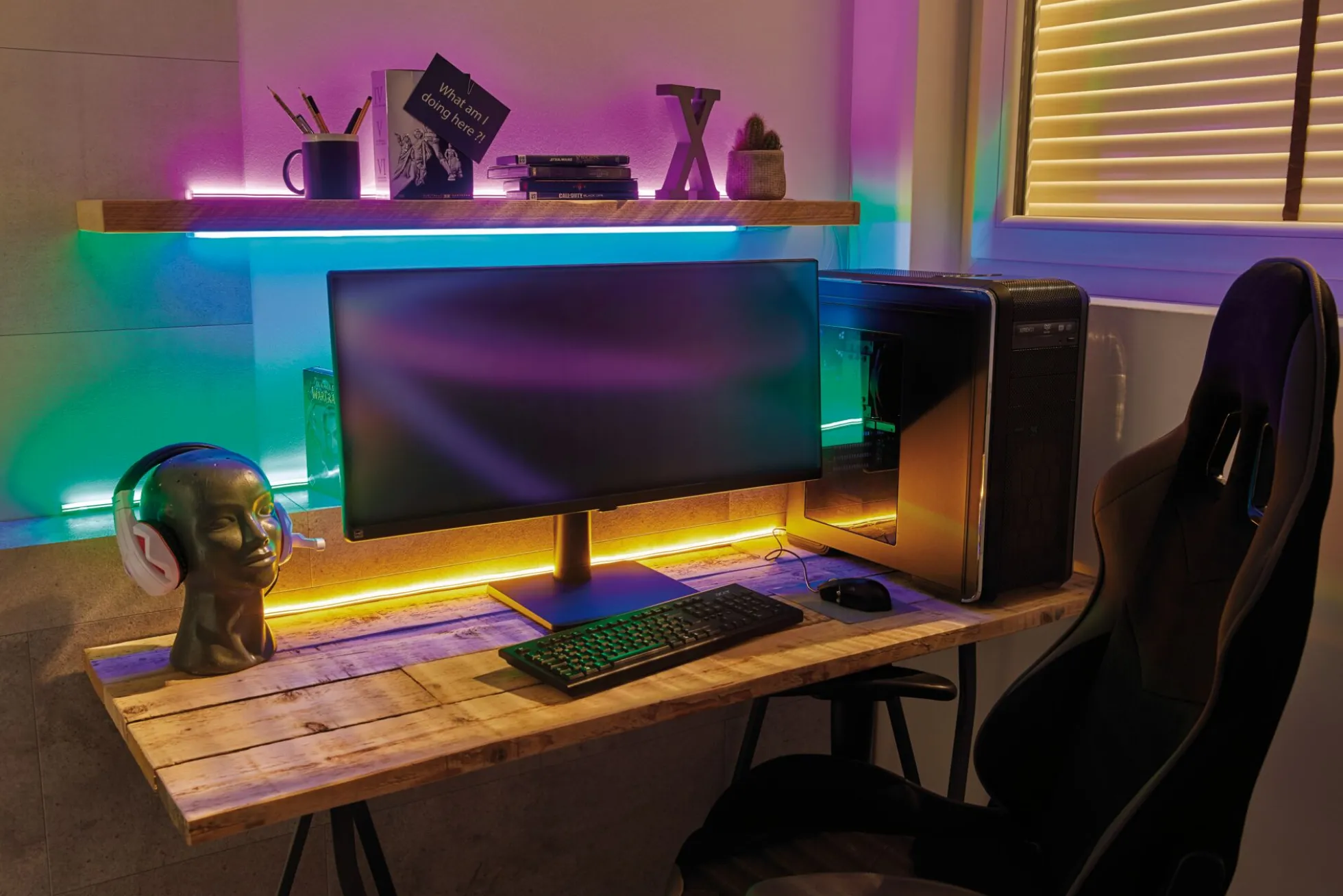 USB LED Strip - Neon Colorflex Orange