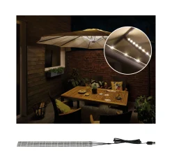USB LED Stripe - Parasol-Light Schirmbeleuchtung Basisset 4x40cm