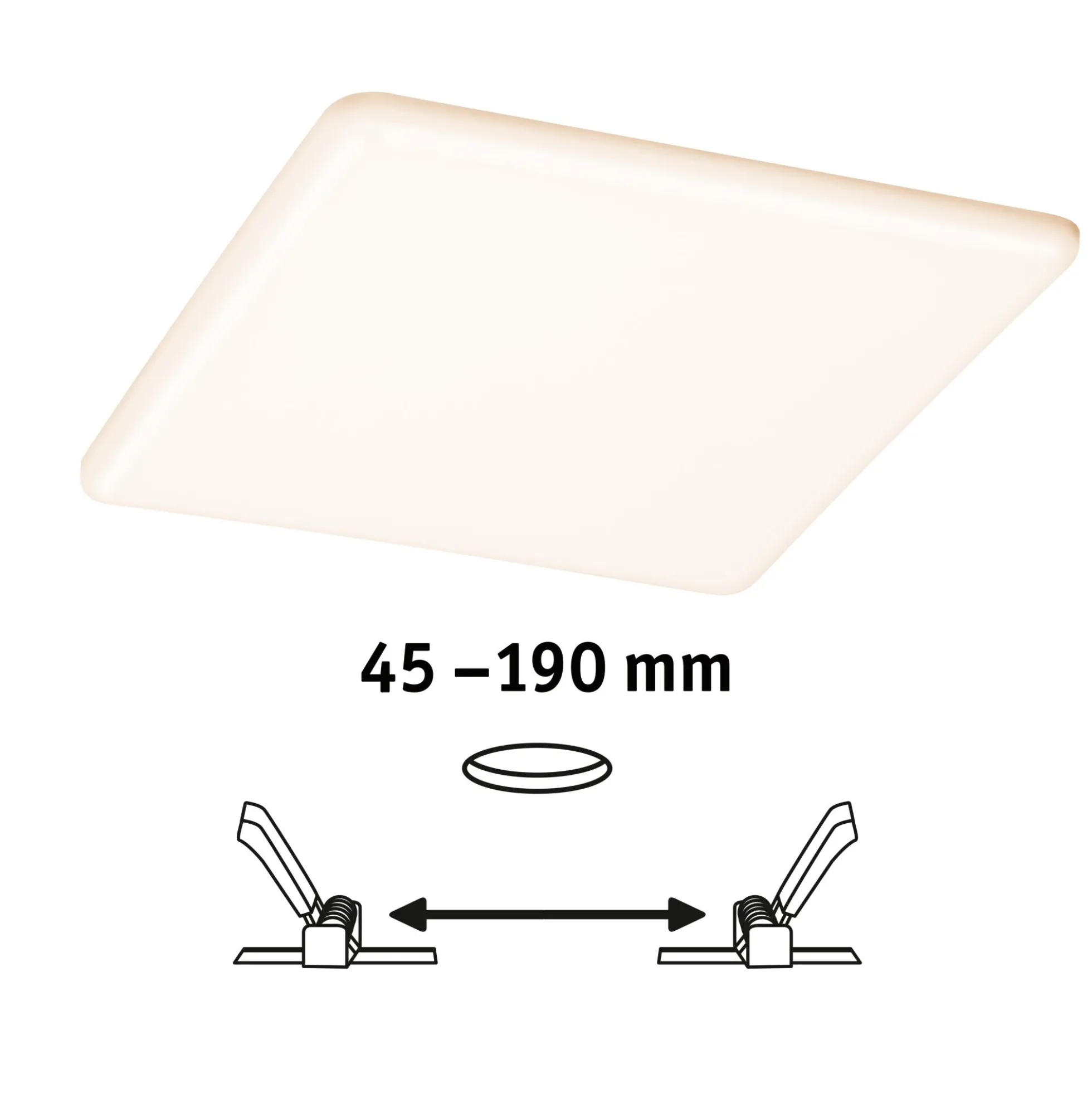 VariFit LED Einbaupanel - Veluna