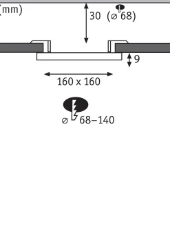 VariFit LED Einbaupanel - Veluna Edge