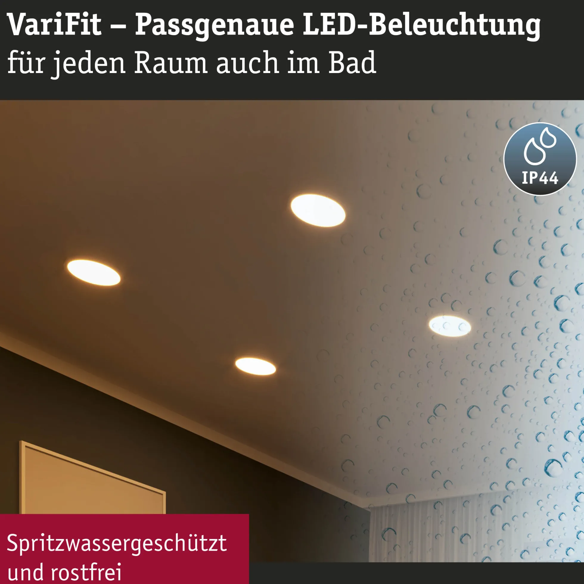 VariFit LED Einbaupanel Dim to Warm - Areo