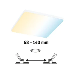 VariFit LED Einbaupanel Smart Home Zigbee 3.0 - Veluna Edge