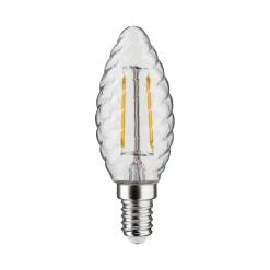Vintage Edition Standard 230V - LED Kerze gedrehtes Glas