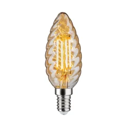 Vintage Edition Standard 230V - LED Kerze gedrehtes Glas