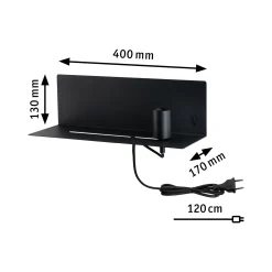 Wandleuchte - Devara USB C