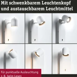 Wandleuchte - Malena USB C