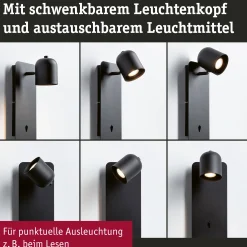 Wandleuchte - Malena USB C