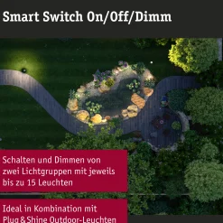 Wandschalter Smart Home Zigbee 3.0 - On/Off/Dimm Outdoor