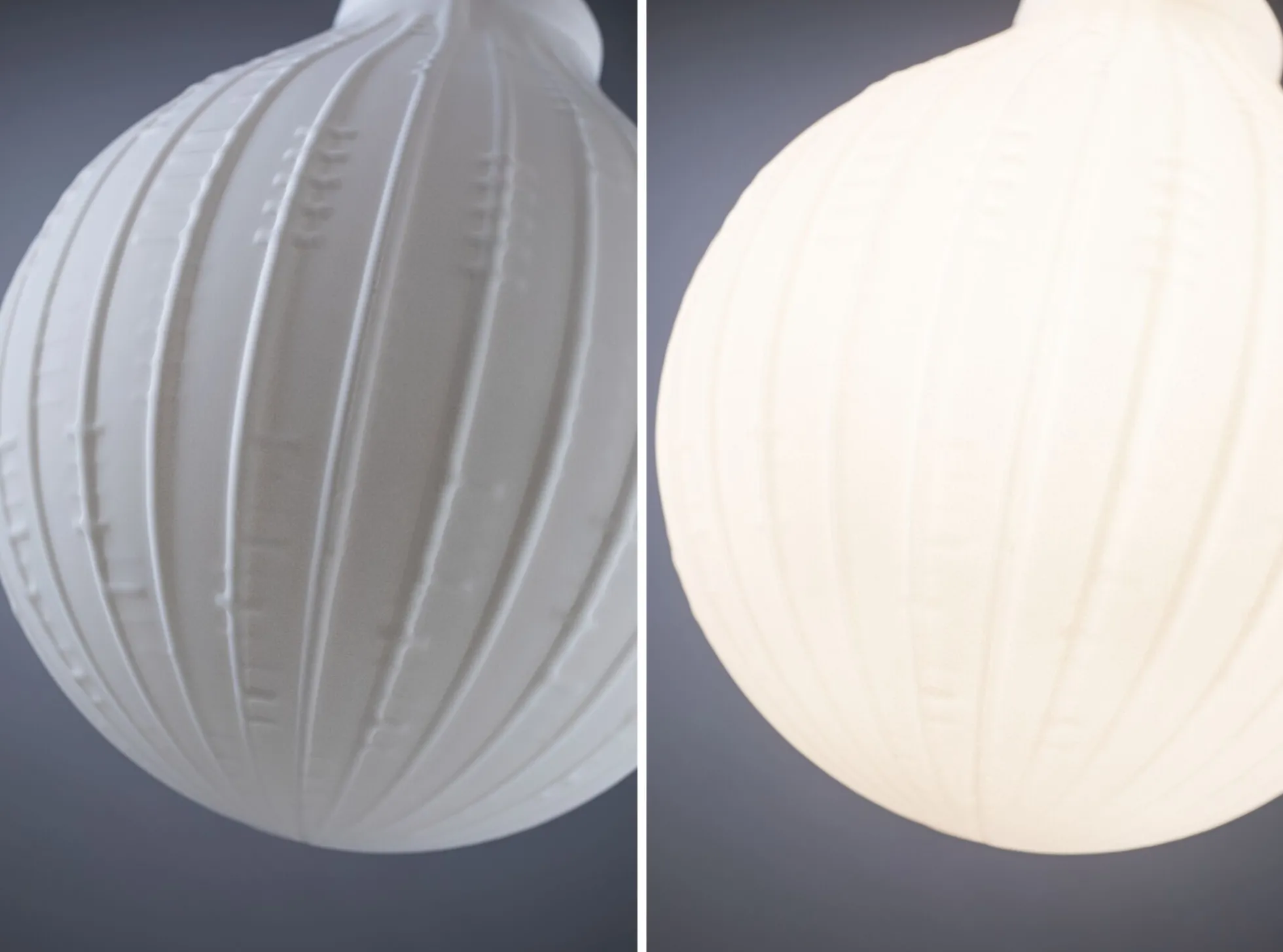White Lampion Filament 230V - LED Globe G125 E27
